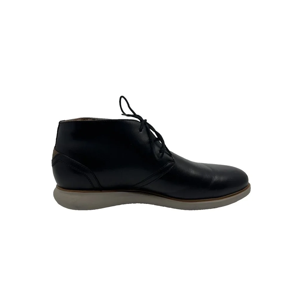 Florsheim Men's Fuel Plain Toe Chukka BT Black Boot US 10.5 14241-001 NEW OPN BX